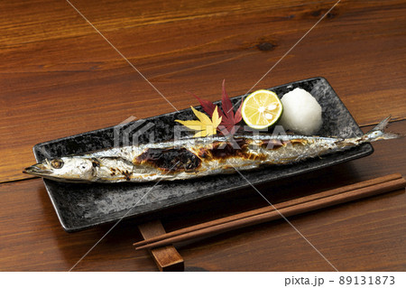 秋の味覚焼きさんま 秋の味覚焼きさんま 89131873