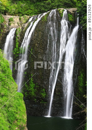 【鹿児島県】新緑の龍門滝(日本の滝百選) 【鹿児島県】新緑の龍門滝(日本の滝百選) 89132926