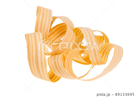 wood chips isolated 89133695