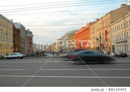 Moyka river in St.Petersburg 89134405