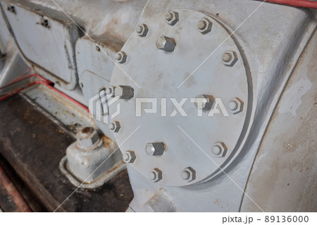 Industrial compressor refrigeration station at manufacturing factory. 89136000