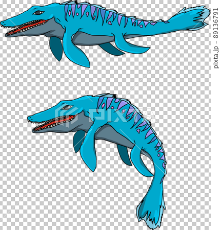 滄龍在海中游泳 滄龍在海中游泳 89136791