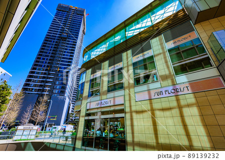 東京 港区白金の都市風景 白金アエルシティ 東京 港区白金の都市風景 白金アエルシティ 89139232