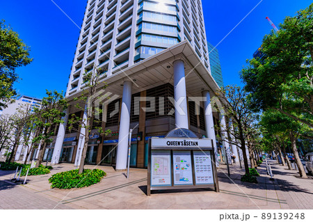 東京　港区白金の都市風景　白金タワー 89139248