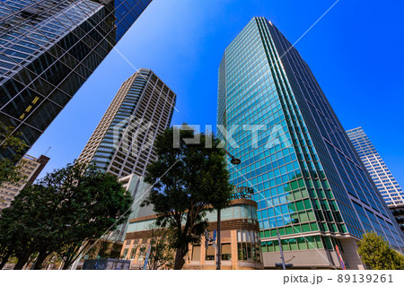 東京　港区白金の都市風景　NBFプラチナタワー 89139261
