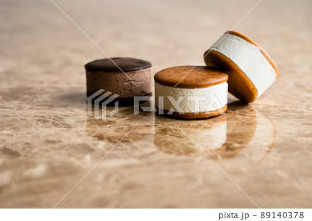 バターサンド　スイーツの写真素材 89140378