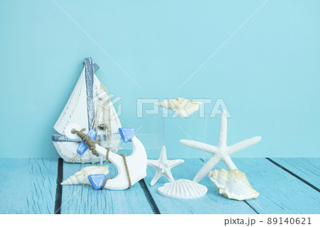 夏 ヨット 貝 89140621