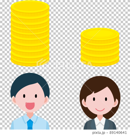 男女の賃金格差 89140641