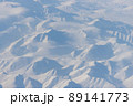 Aerial view of snow-capped mountains 89141773