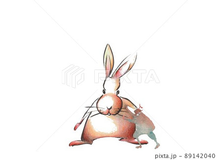 ウサギ キャラクターのイラスト素材 1440