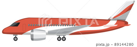 An airplane in cartoon style isolated 89144280