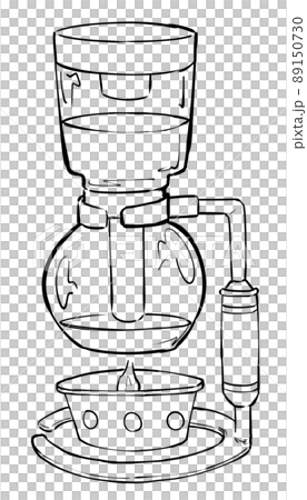 Siphon line drawing - Stock Illustration [89150730] - PIXTA