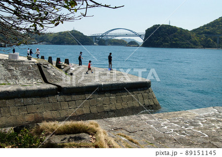 熊本県宇城市の世界文化遺産「三角西港」人気観光スポット、釣りスポット 89151145