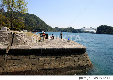 熊本県宇城市の世界文化遺産「三角西港」人気観光スポット、釣りスポット 89151241