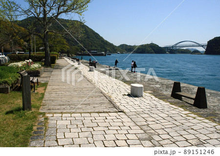 熊本県宇城市の世界文化遺産「三角西港」人気観光スポット、釣りスポット 89151246
