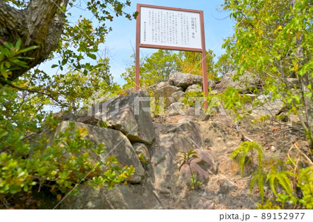 讃岐国「引田城」の石垣・曲輪と眺望 89152977