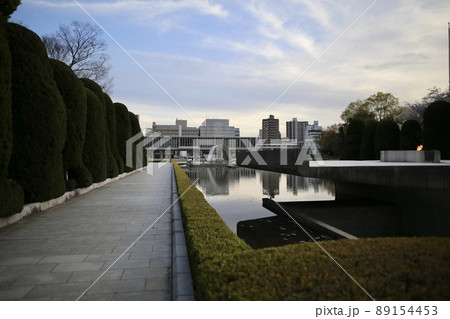 夕方の平和記念公園 89154453