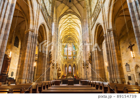 チェコ　世界遺産　聖ヴィート大聖堂 89154739