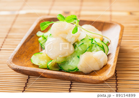 帆立ときゅうりの昆布茶和え 帆立ときゅうりの昆布茶和え 89154899