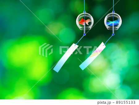 夏の風物詩 風鈴 夏の風物詩 風鈴 89155133