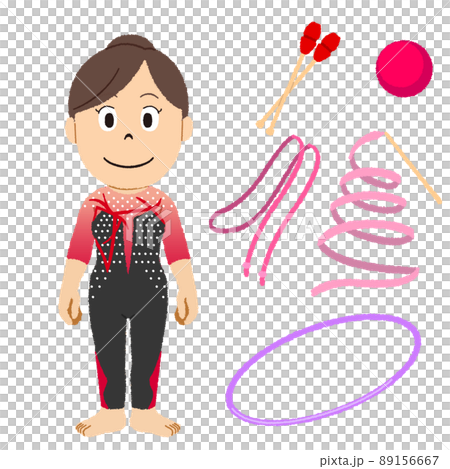 新体操のイラスト 89156667
