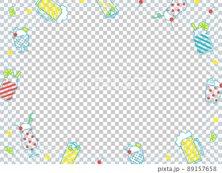 Next to the summer sweets and drink frame 89157658