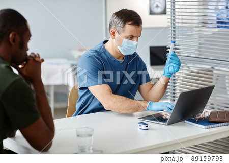 Physician Working In Hospital 89159793