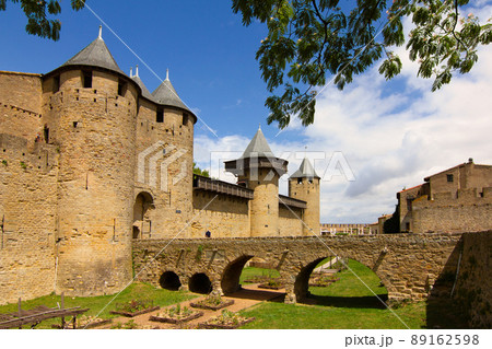 Medieval castle of Carcassonne - Languedoc, Occitanie, France 89162598