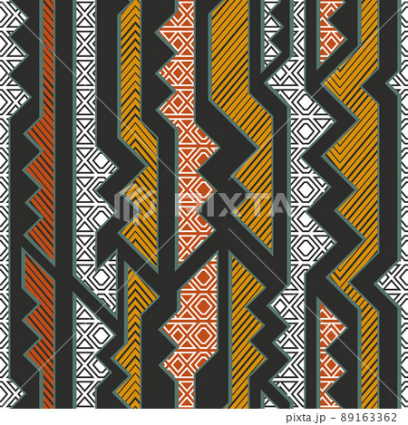 Tribal geometric pattern Tribal geometric pattern 89163362
