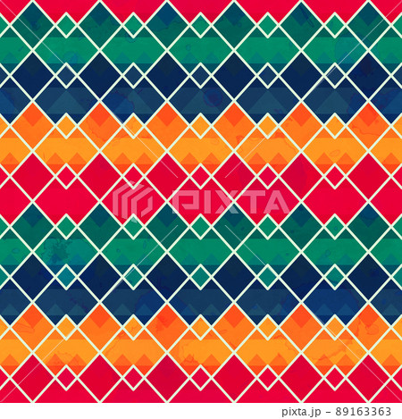 Vintage geometric seamless pattern Vintage geometric seamless pattern 89163363