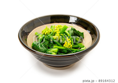 伝統野菜、播州こぶなの穂先のお浸し 伝統野菜、播州こぶなの穂先のお浸し 89164312