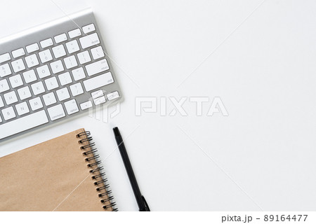 Top view of modern technology working place 89164477