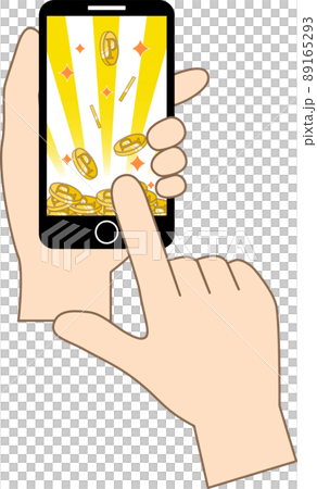 Smartphone and hand 9 Smartphone and hand 9 89165293