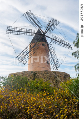 Typical wind mill, Majorca 89166089