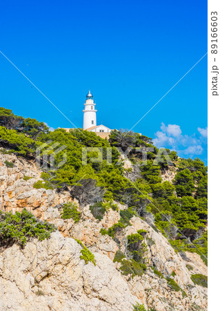 Lighthouse close to Cala Rajada, Majorca 89166603