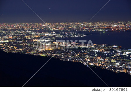 六甲山の夜景 六甲山の夜景 89167691