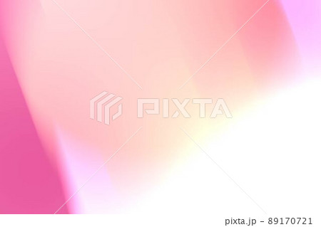 かわいいピンク系グラデーション背景イメージ　 89170721