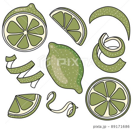green lemon cartoon