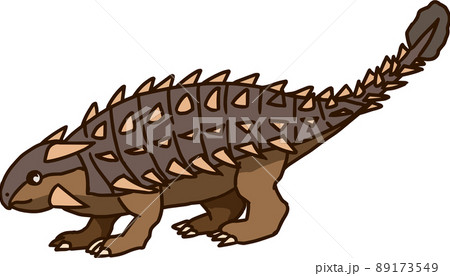 アンキロサウルスのイラスト素材