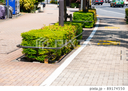 自転車　歩行者分離歩道　東京　山手通り 89174550