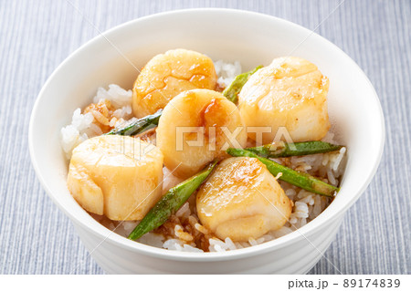 帆立丼。 89174839