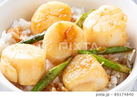 帆立丼。 89174840