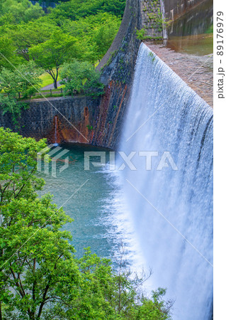 足尾砂防ダム 自然の再生 初夏の風景 足尾砂防ダム 自然の再生 初夏の風景 89176979