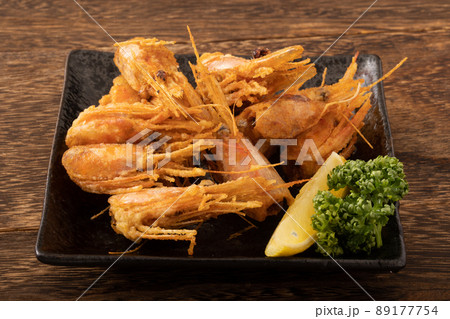 甘海老の頭の唐揚げ 89177754