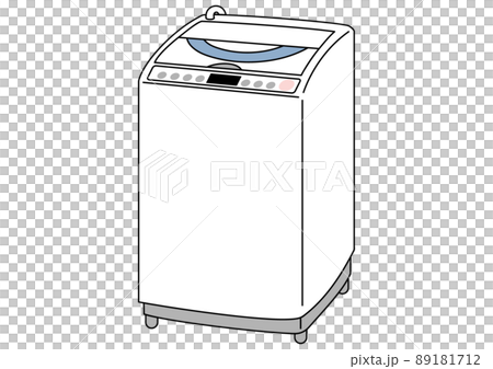 線條簡潔立式洗衣機 89181712