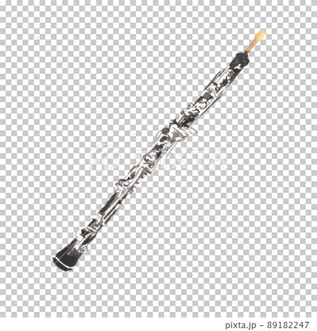 水彩で描いたオーボエのイラスト 水彩で描いたオーボエのイラスト 89182247