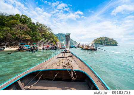 boat trip,Island and sea views from a long-tail boat boat trip,Island and sea views from a long-tail boat 89182753
