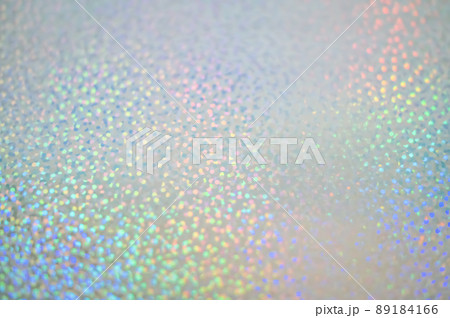 輝く反射ホログラムシートのイメージ。 89184166