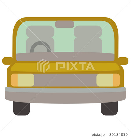 正面の自動車 89184859