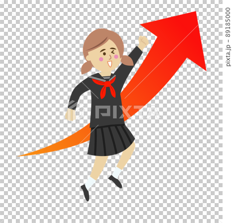 一個學生加強的插圖圖像 89185000